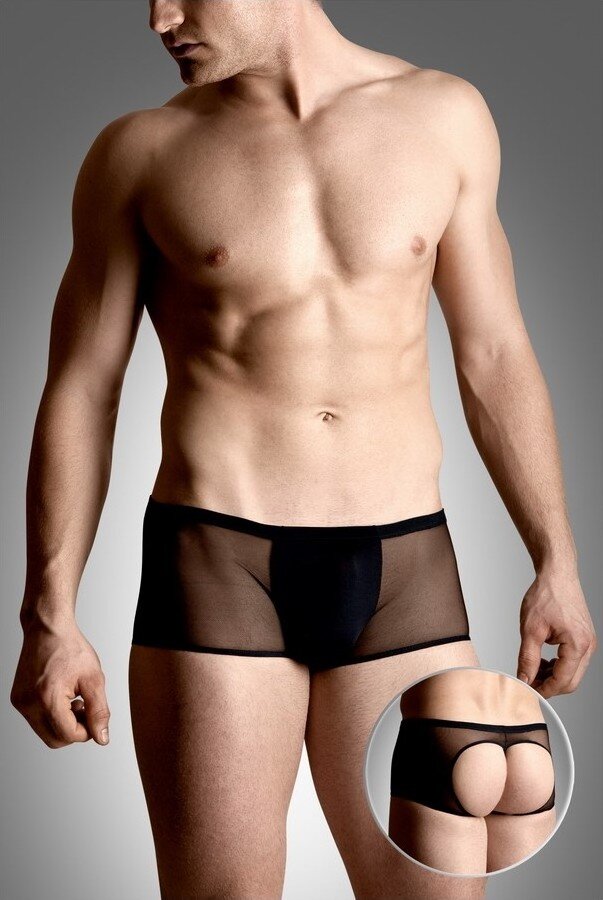  Boxeri Barbati Open Back Negru M/L