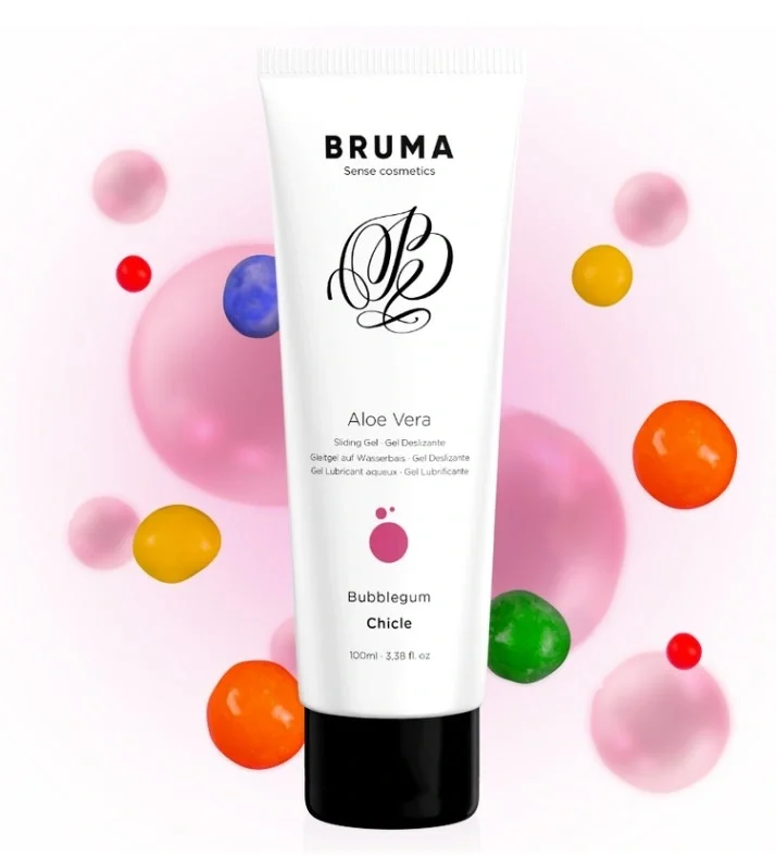 Bruma Lubrifiant Aloe Vera Chicle Bubblegum pe Baza de Apa 100 ml