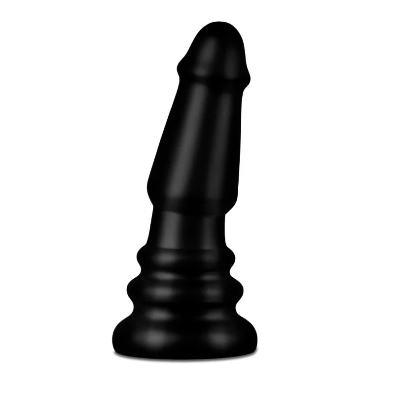 BUTTR Dildo Anal Captain's Mission PVC Negru 26 cm