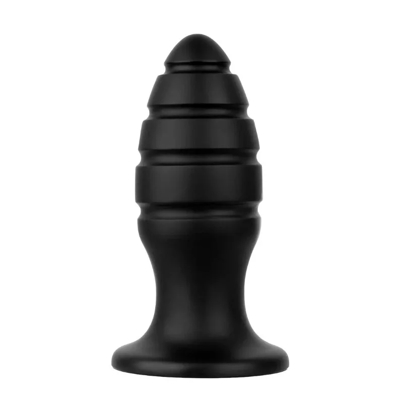 BUTTR Dop Anal Aftershock Huge Explosive PVC Negru 23 cm