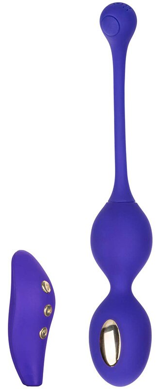 California Exotics Bile Vaginale Vibratoare E-stimulator Dual Kegel Exerciser Violet