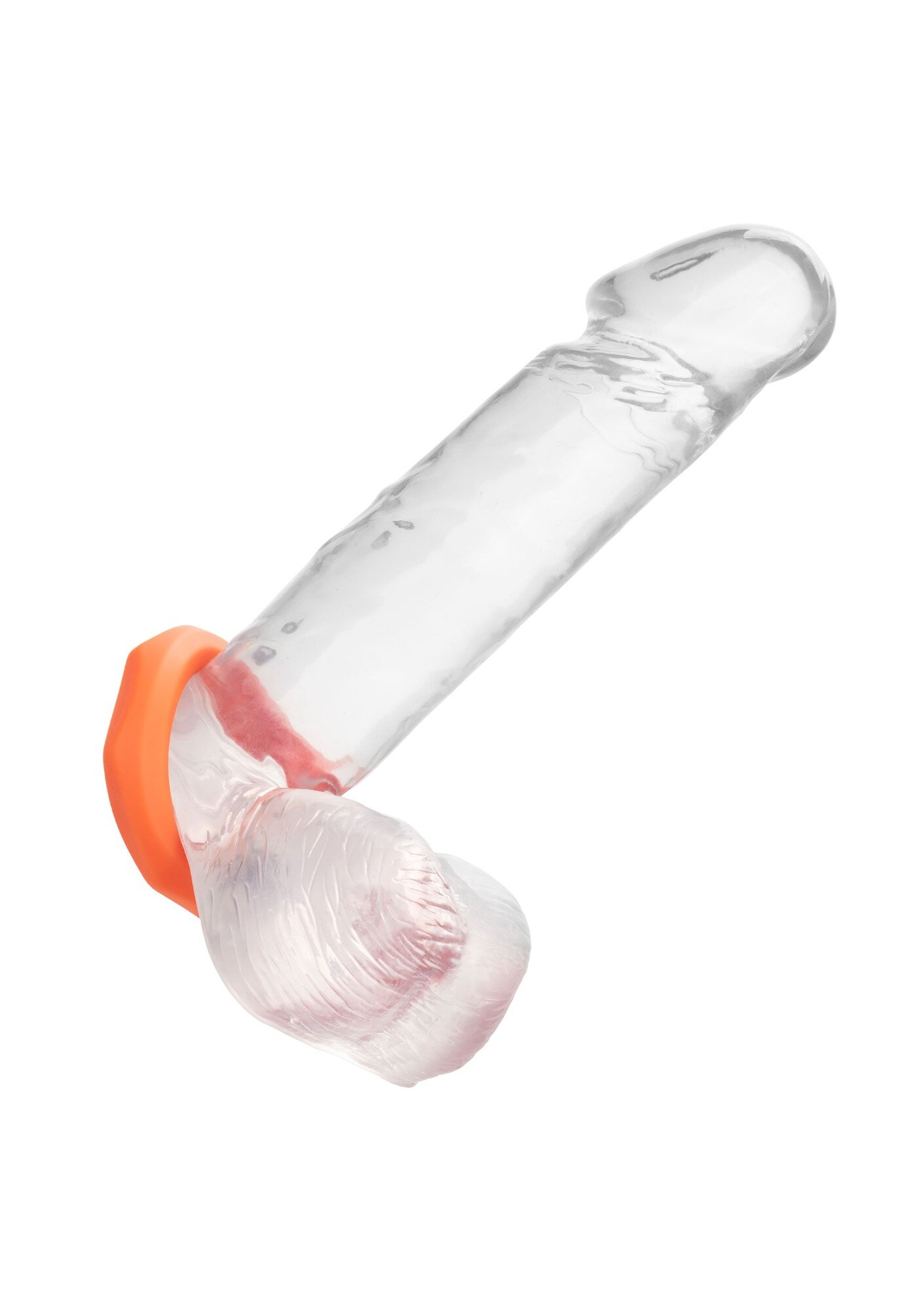 California Exotics Inel de Penis Alpha Sexagon Silicon Lichid Portocaliu