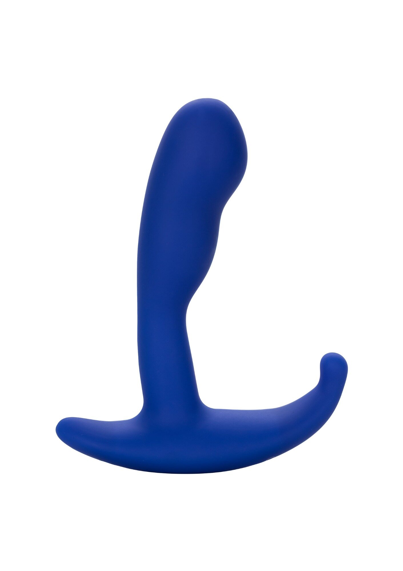 California Exotics Stimulator Anal Admiral Advanced Curved Probe 10 Moduri Vibratii Functie Memorie Silicon USB Albastru 12.5 cm