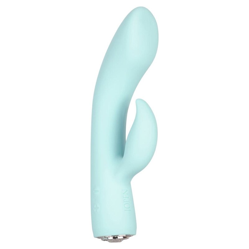 California Exotics Vibrator Iepuras Pave Marylin 7 Moduri Stimulatoare + 5 Viteze Silicon USB Albastru 18 cm