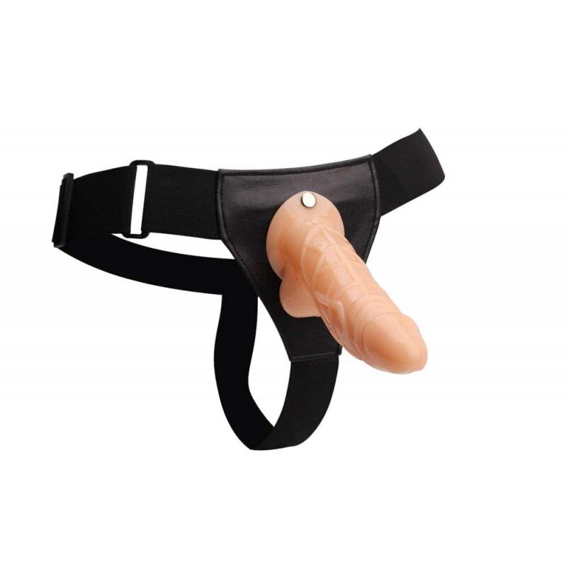 Chisa Novelties Strap On Hollow Cock Natural 18 cm