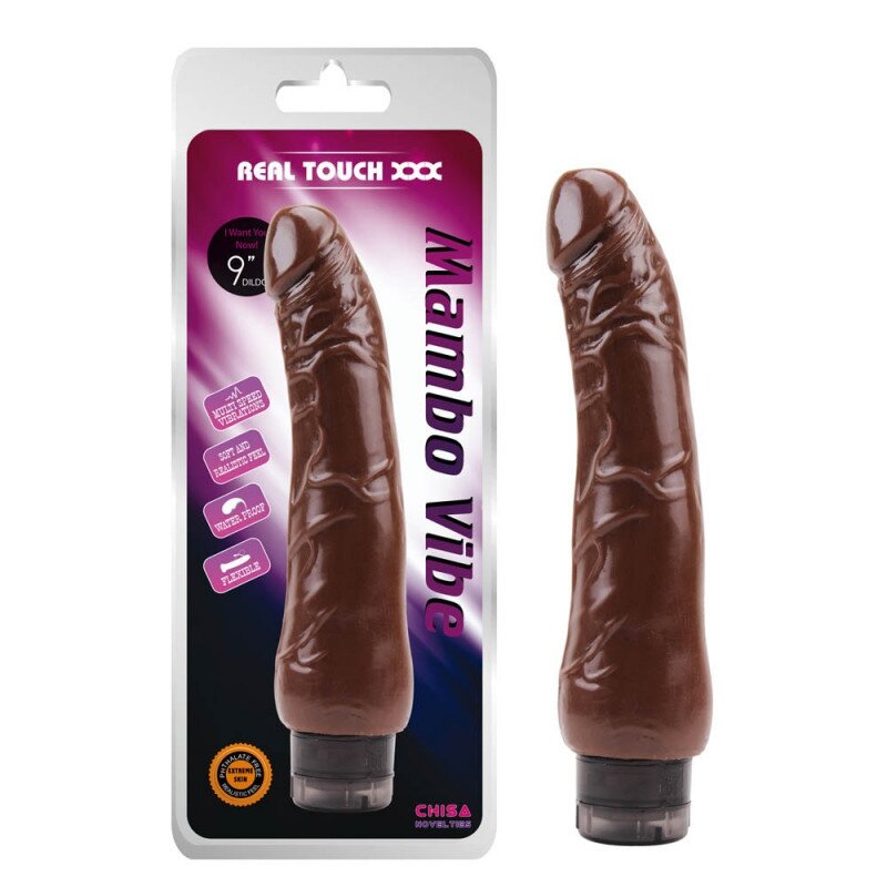 Chisa Novelties Vibrator Realist Mambo Vibe Multispeed Maro 22 cm