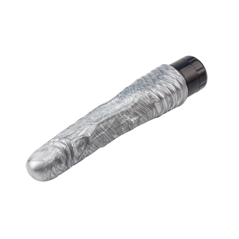 Chisa Novelties Vibrator Realist Multispeed PVC Silver 22 cm