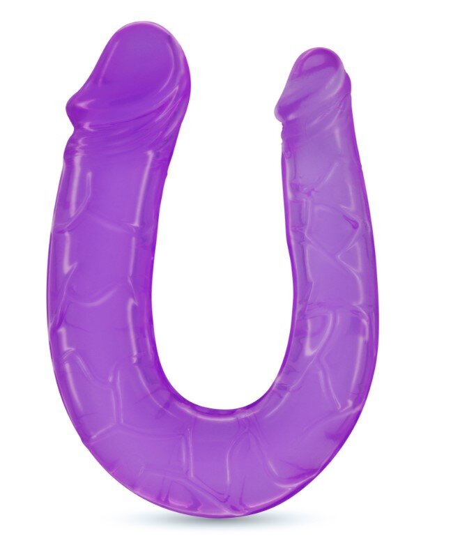 Crushious Dildo Dublu Double Trouble Mov 27 cm