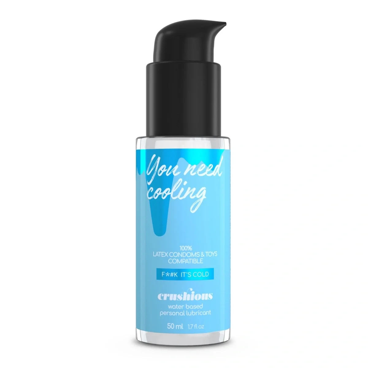 Crushious Lubrifiant Efect Racoritor pe Baza de Apa 50 ml