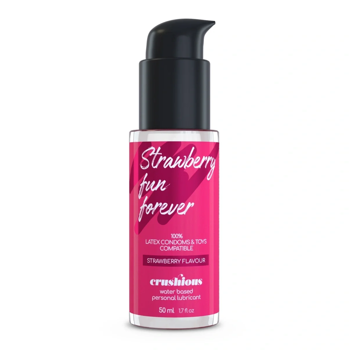 Crushious Lubrifiant pe Baza de Apa Aroma Capsuni 50 ml