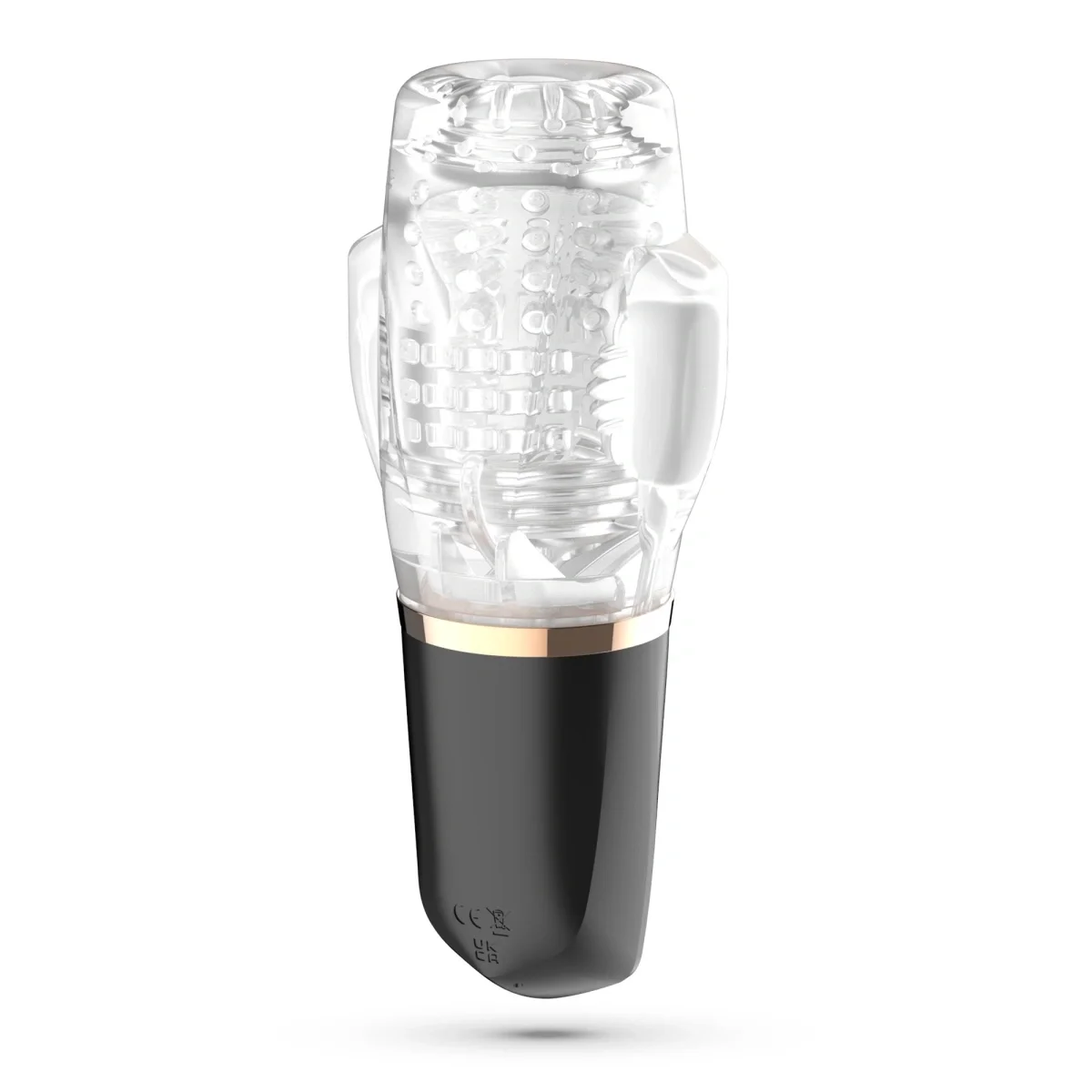 Crushious Masturbator Quasar 10 Moduri Vibratii 5 Moduri Suctiune TPE Moale 20 cm
