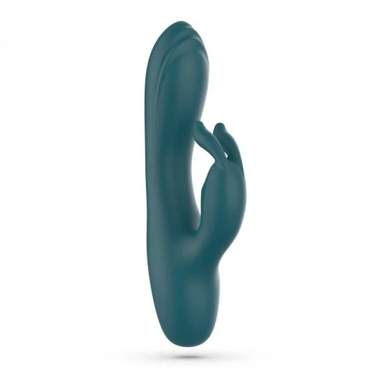 Crushious Vibrator Lola Mini Rabbit 10 Moduri Vibratii Silicon USB 14.5 cm