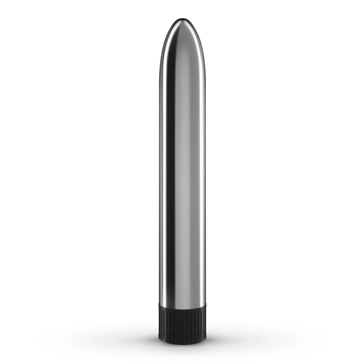 Crushious Vibrator Multispeed Classic Vibe Argintiu 17.5 cm