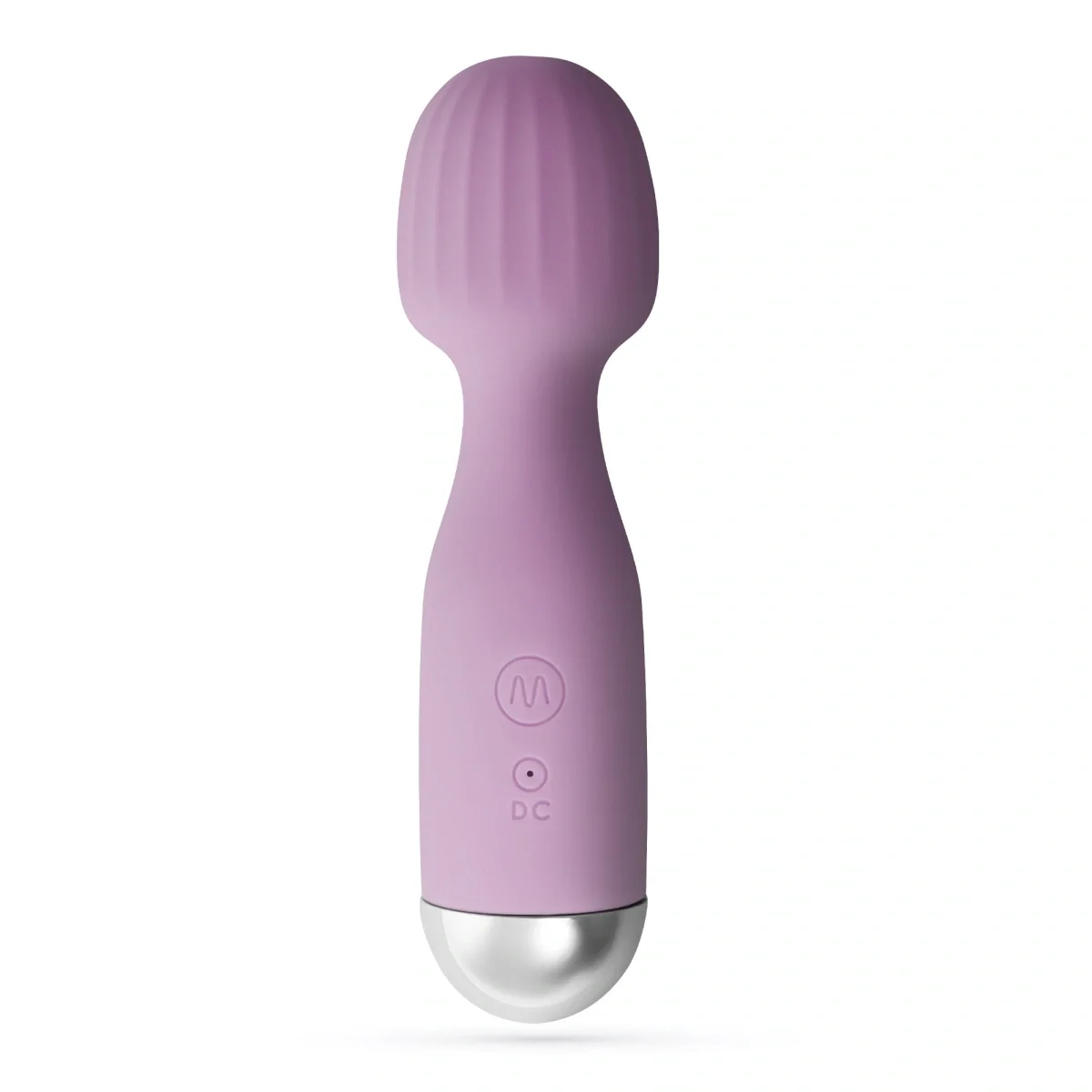Crushious Vibrator Wanderlust Mini Wand 10 Moduri Vibratii Silicon USB Lila 15 cm