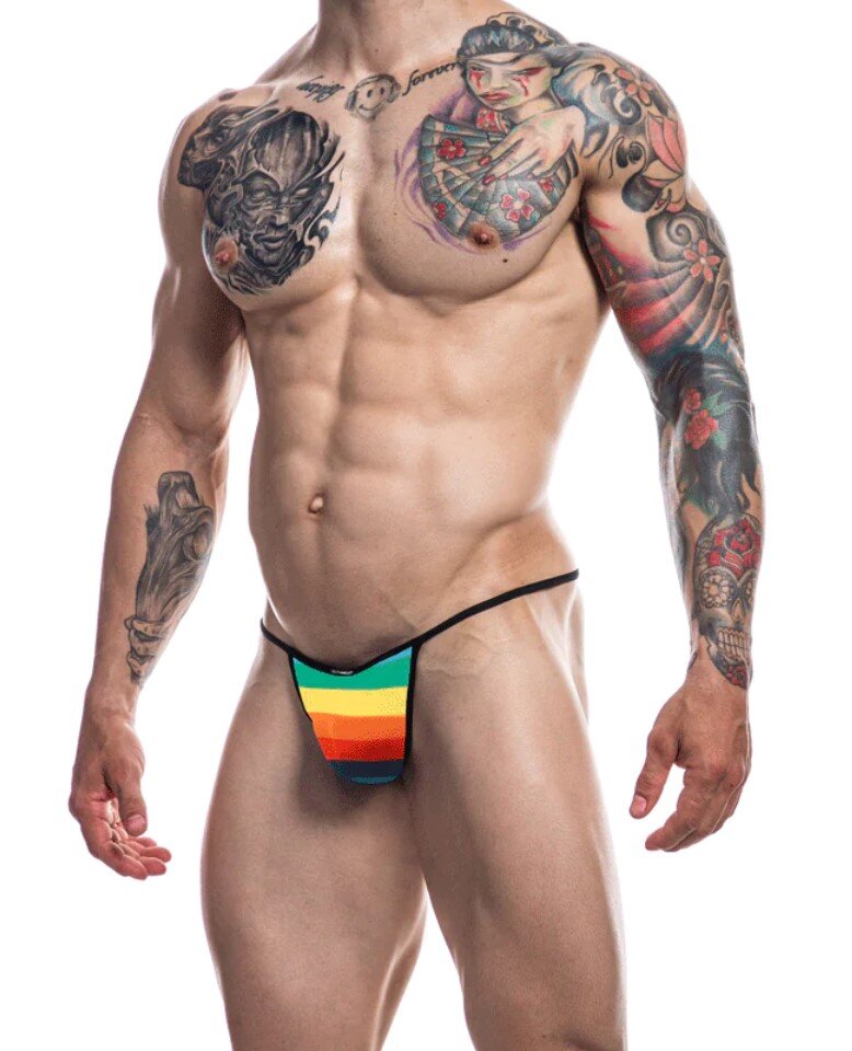 Cut4Men Bikini Rainbow Mix Culori M