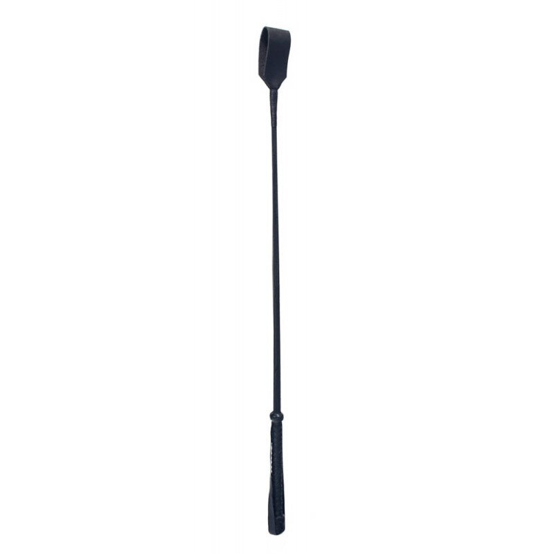 Devil Sticks Cravasa din Piele Naturala Negru 72 cm