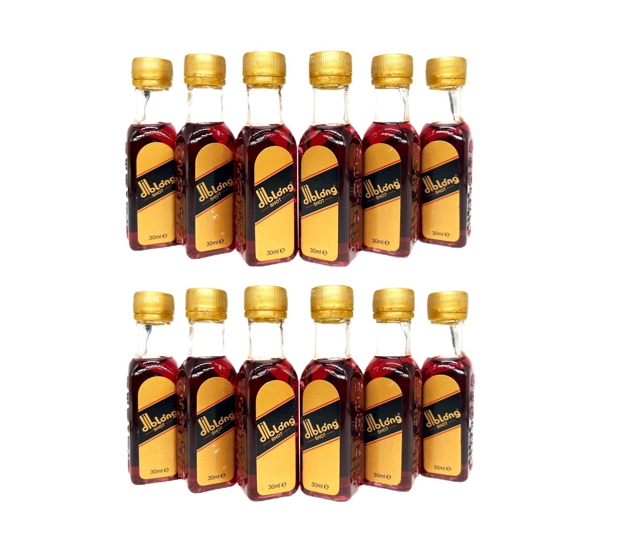 Diblong Set 12 bucati-Supliment alimentar Power Shot pentru barbati cu indulcitori sub forma de bautura energizanta care ajuta la mentinerea sanatatii sexuale si a functiei erectile 12x30ml