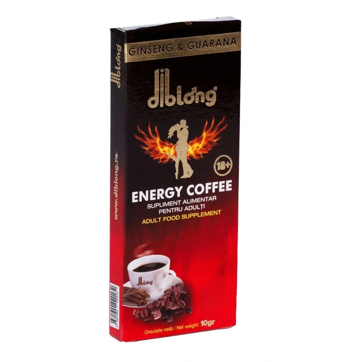 Diblong Supliment alimentar Energy Coffee pentru barbati formula de cafea instant cu plante care sustin sanatatea sexuala si functia erectila 10g