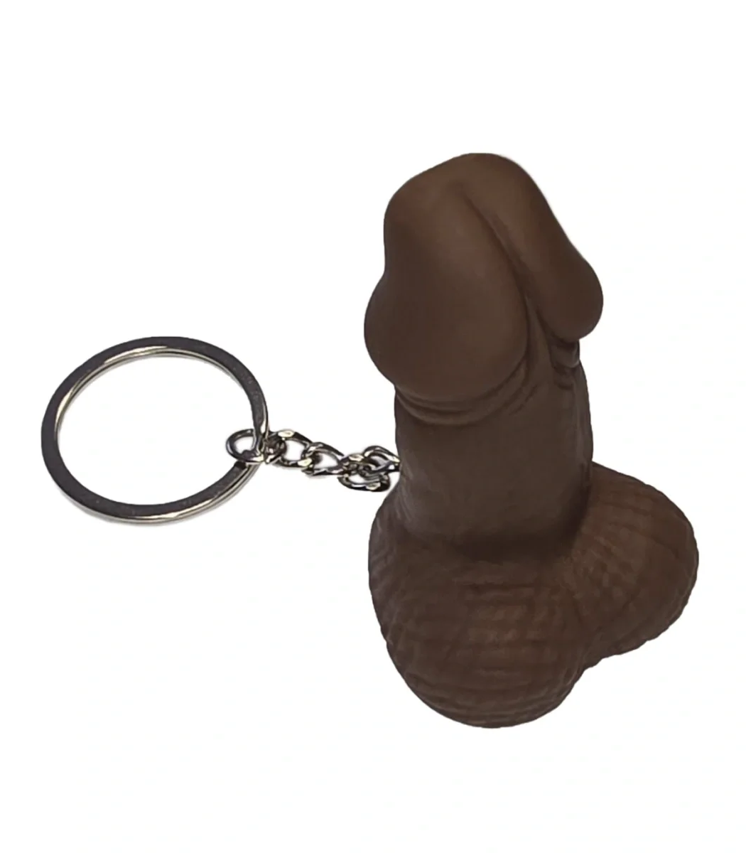 DIVERTY SEX Breloc cu Penis Maro