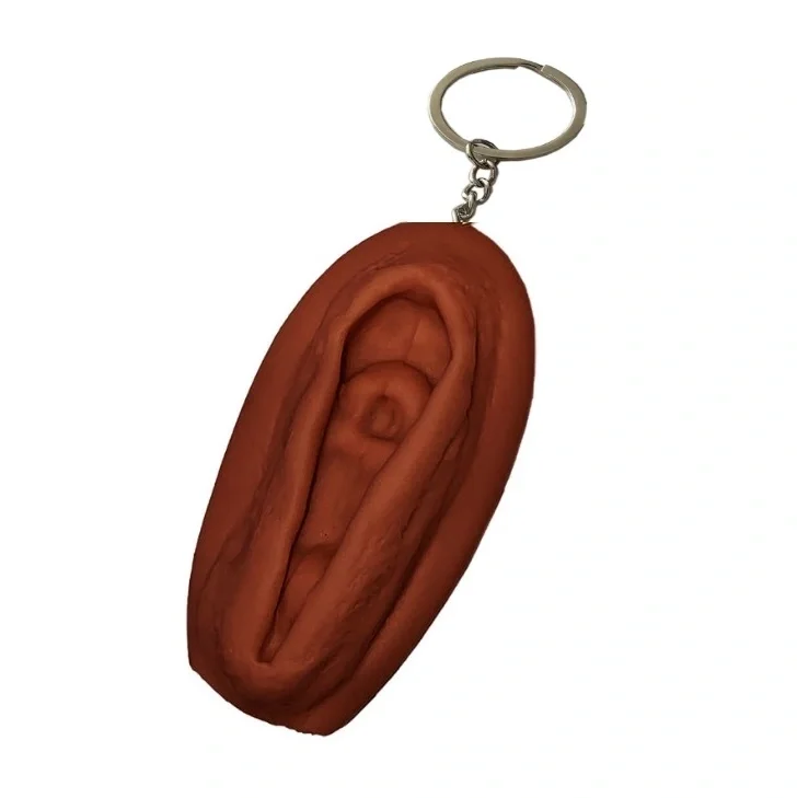 DIVERTY SEX Breloc in Forma de Vulva Maro