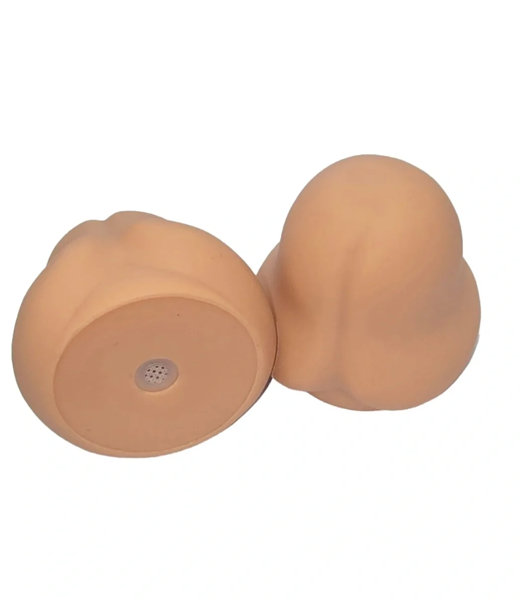 DIVERTY SEX Gland Jucarie Antistres cu Fluier Natural 6.5 cm