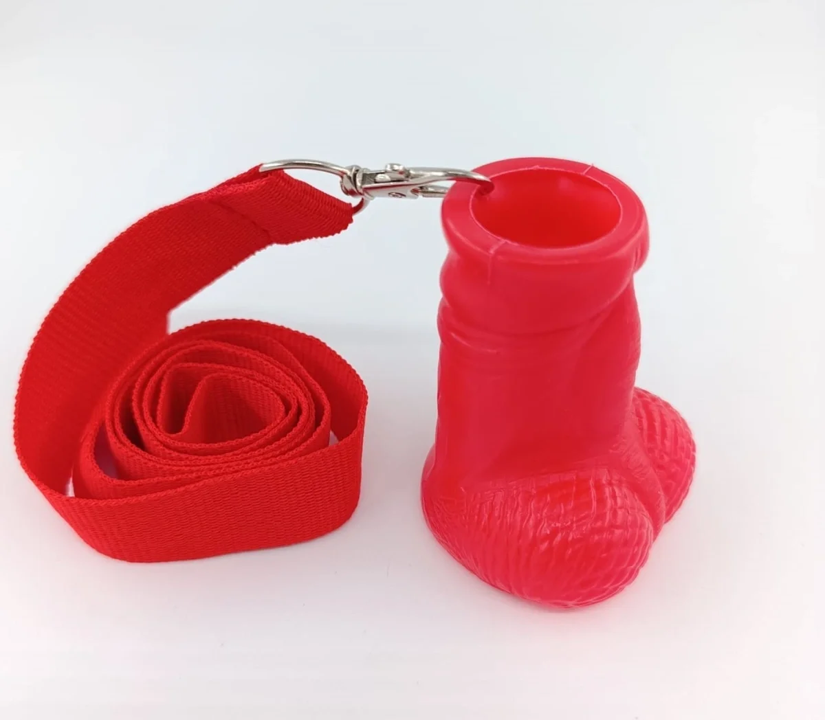 DIVERTY SEX Shot cu Snur Plastic ABS Rosu