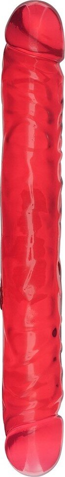 Doc Johnson Dildo Dublu Crystal Jellies Roz 30 cm