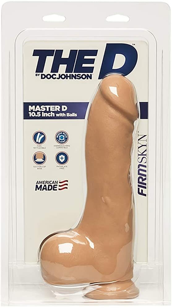 Doc Johnson Dildo Realist Master D FirmSkyn Vanilla 28 cm