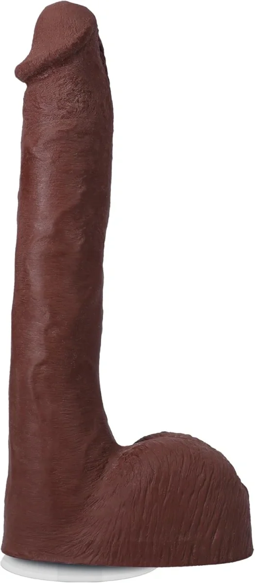 Doc Johnson Dildo Realist Pressure Ultraskyn Dual Density Vac-U-Lock Maro 25.4 cm