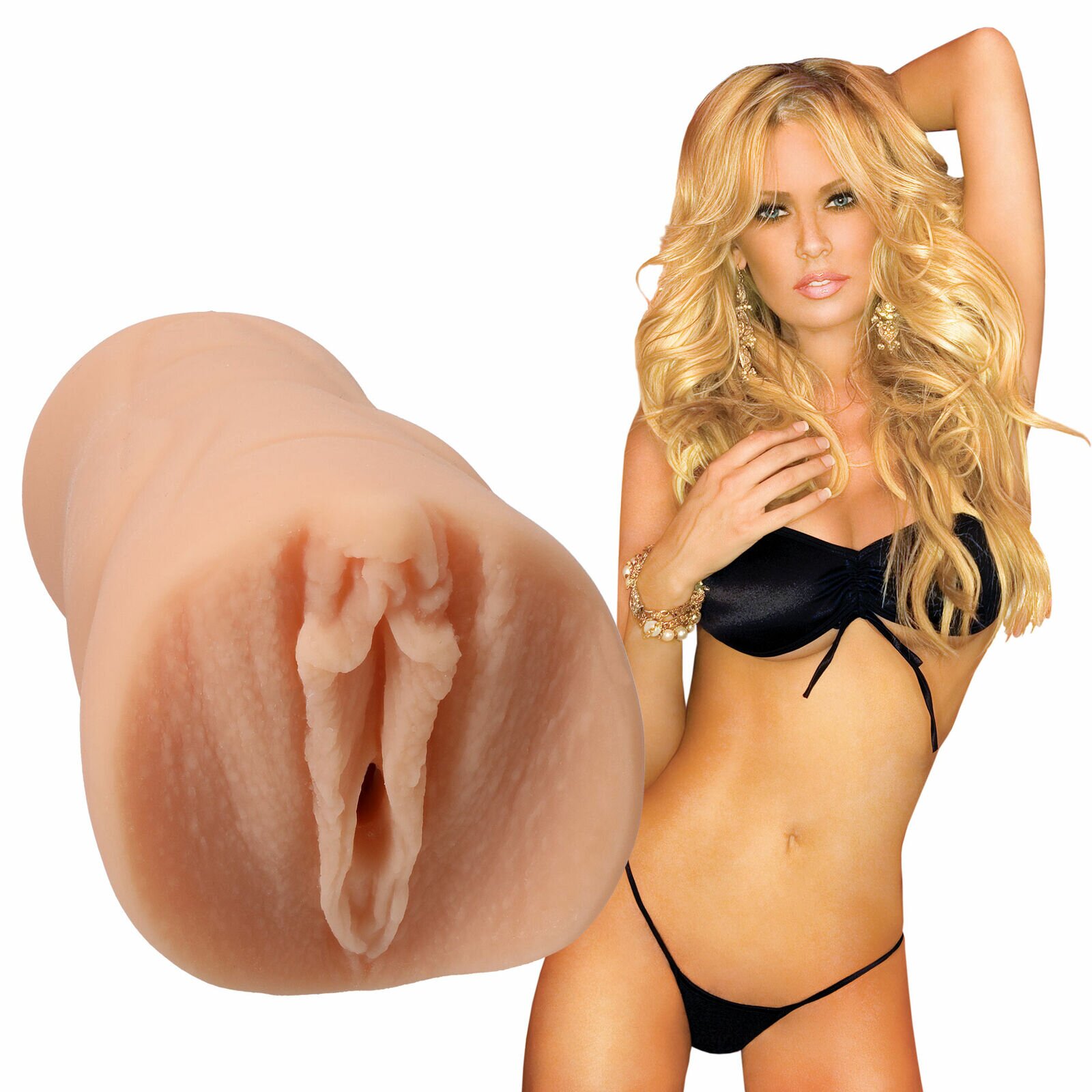 Doc Johnson Masturbator Pocket Pussy Jenna Jameson Ultraskyn Natural