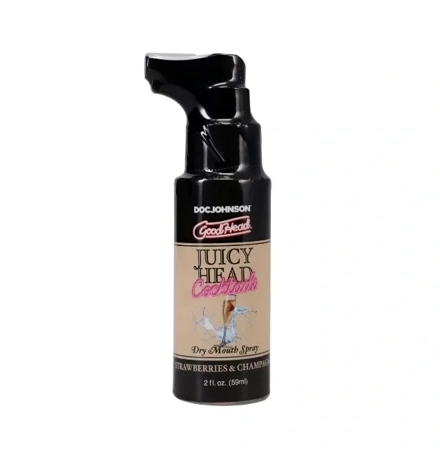 Doc Johnson Spray Sex Oral Juicy Head Capsuni si Sampanie 59 ml