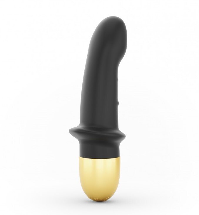 Dorcel Vibrator Mini Lover 2.0 10 Moduri Vibratii Silicon USB Negru/Auriu 16.5 cm