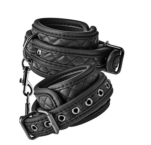 DREAM toys Catuse pentru Maini Negre Diamond Luxury Fetish