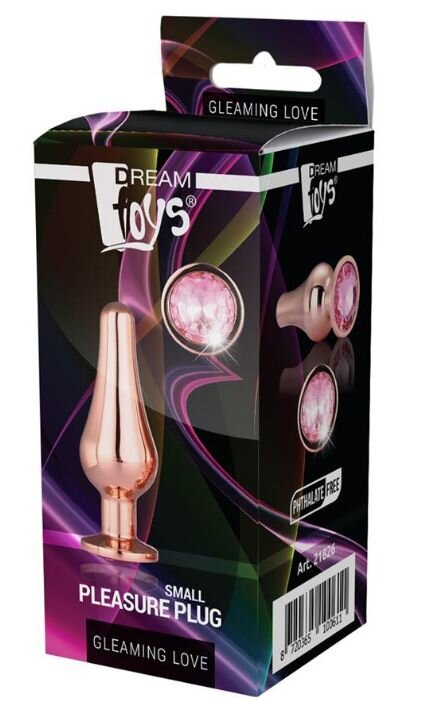 DREAM toys Dop Anal Pleasure Plug Small Auriu Gleaming Love