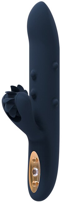 DREAM toys Vibrator Athena Goddess Collection 10 Moduri Stimulatoare Silicon USB Albastru Inchis 23 cm