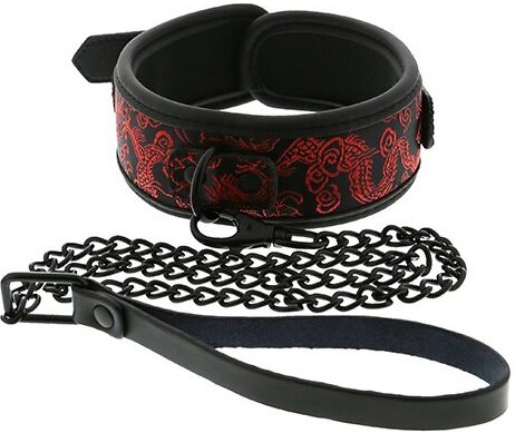 DREAM toys Zgarda si Lesa Blaze Deluxe Negru/Rosu