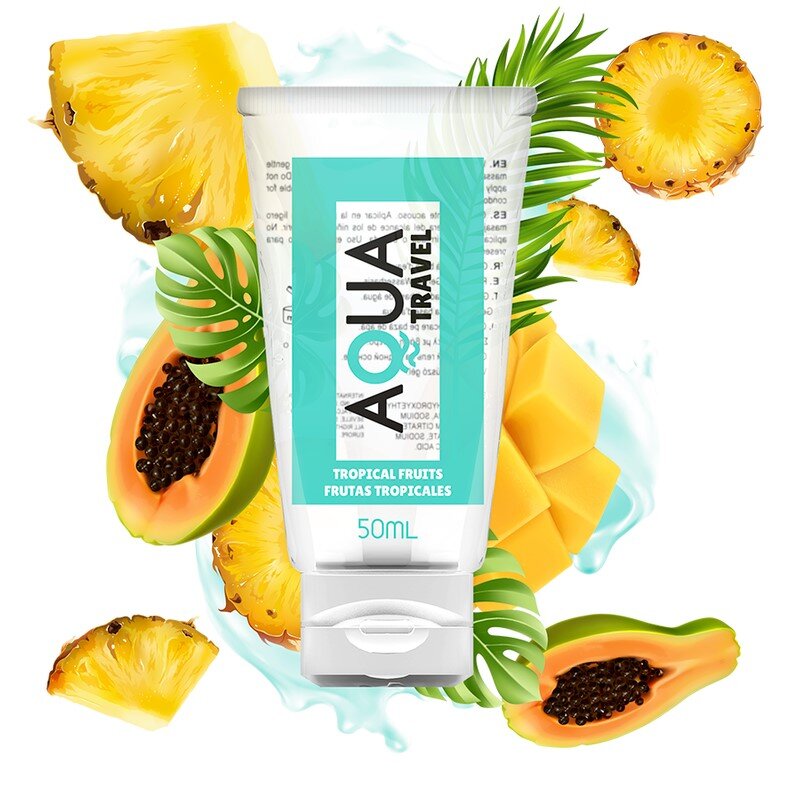 Dreamlove Lubrifiant Aqua Travel Aroma Fructe Tropicale 50 ml