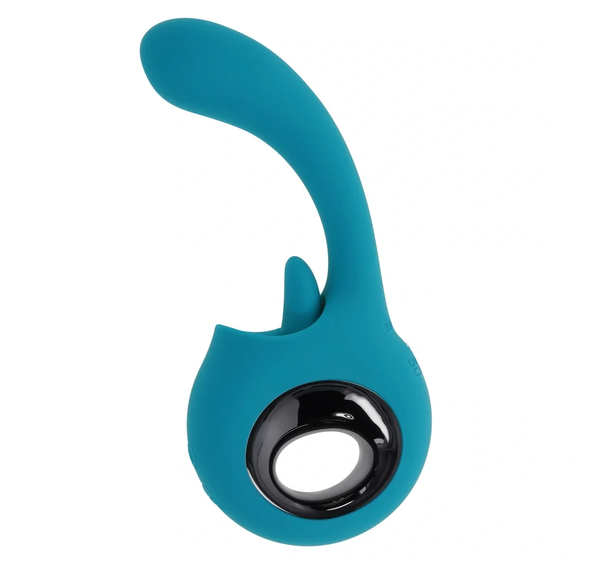 Evolved Novelties Vibrator How Many Licks 9 Modes Licking&Vibrating Silicon USB Albastru 17.8 cm