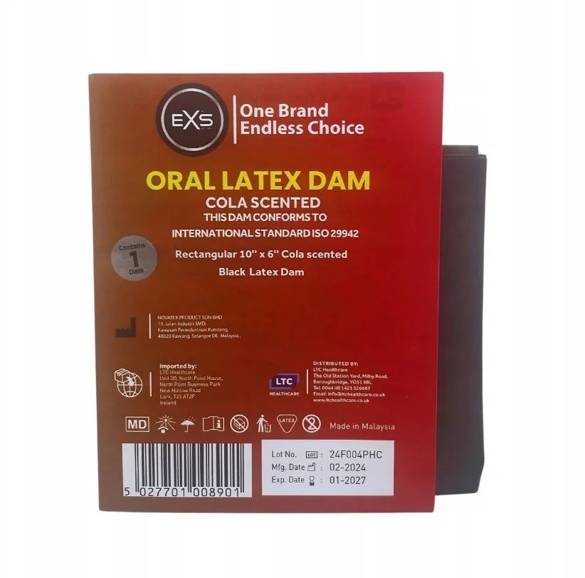 EXS Protectie Sex Oral din Latex Aroma Coca Cola