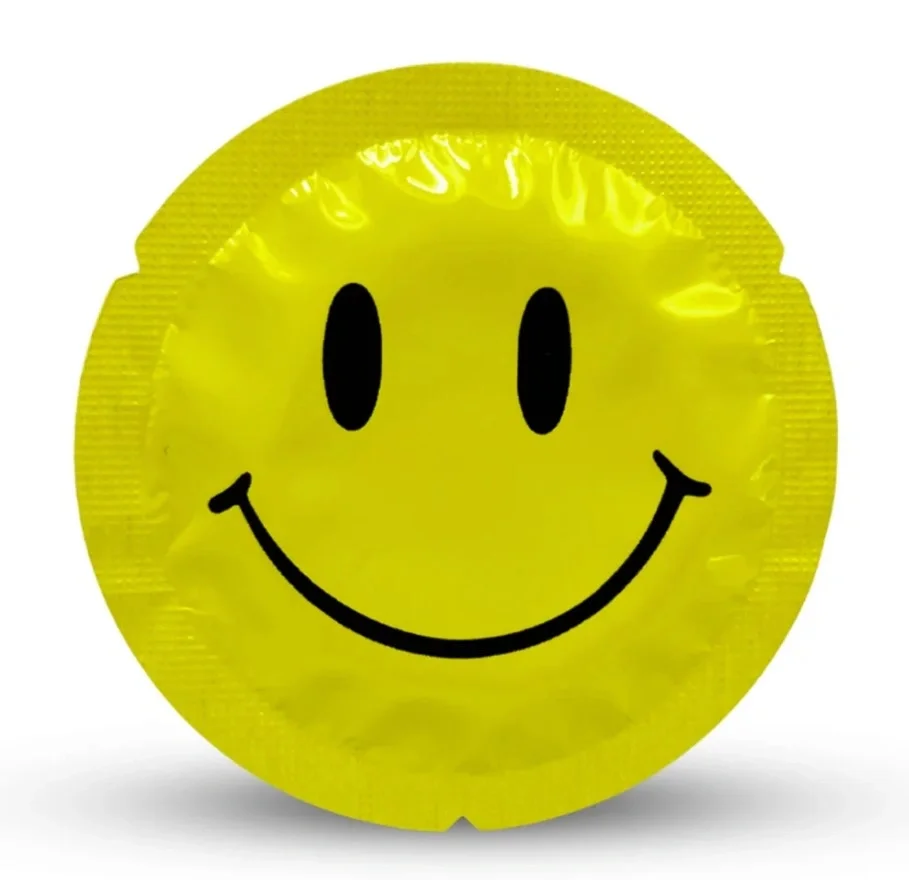 EXS Set 12 buc Prezervative Latex Smiley Face