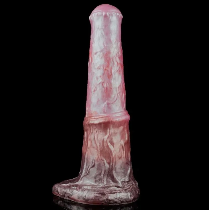 FAAK Dildo Centaur Silicon Lichid Roz 28 cm