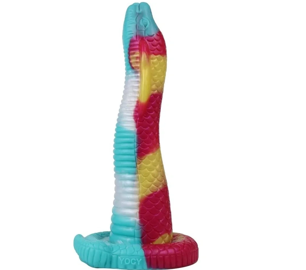FAAK Dildo Cobra Ventuza Puternica Silicon Lichid 29 cm