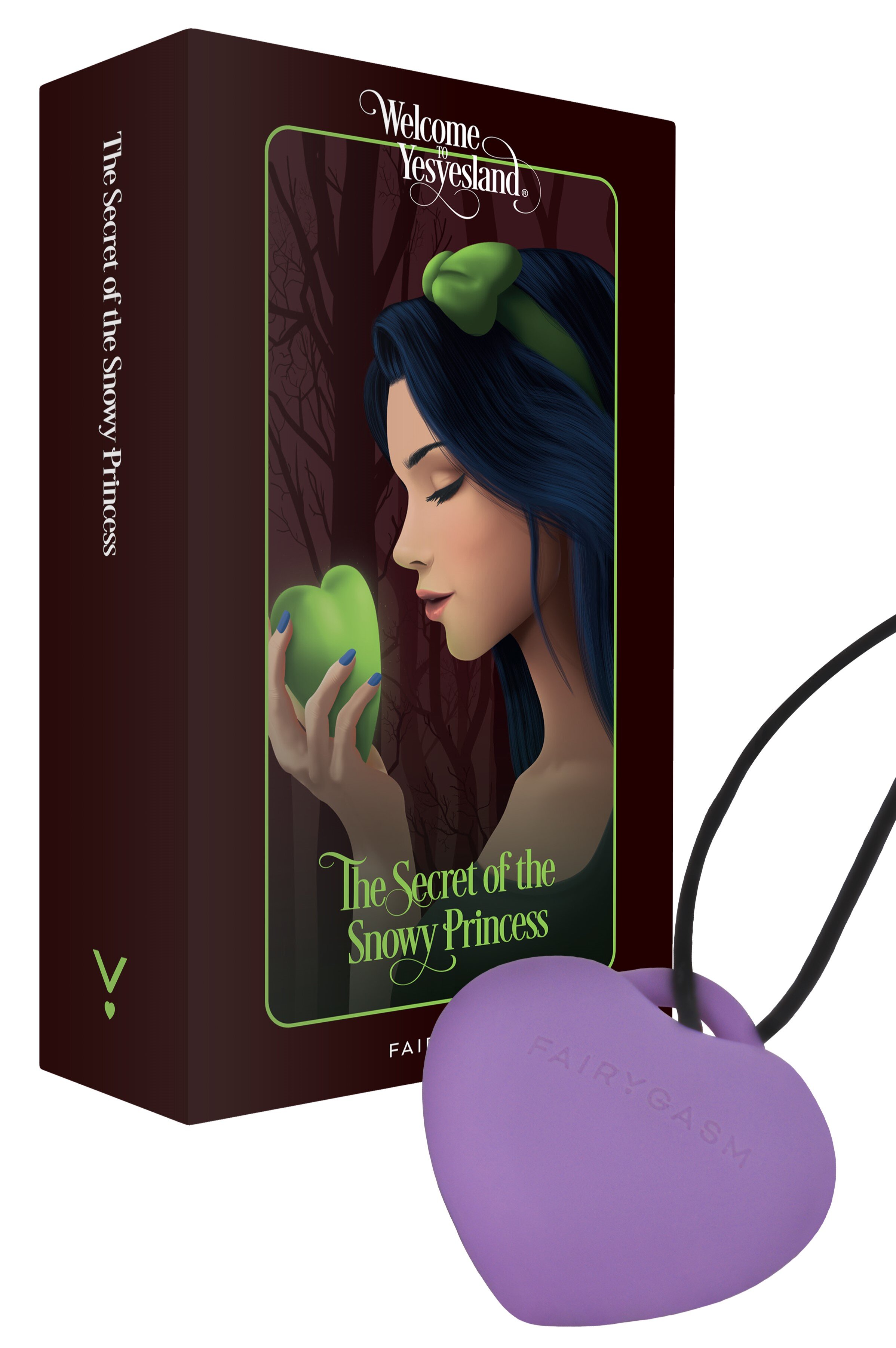 FairyGasm Mini Vibrator PleasureStone 8 Moduri Vibratii Silicon USB IPX7 Mov