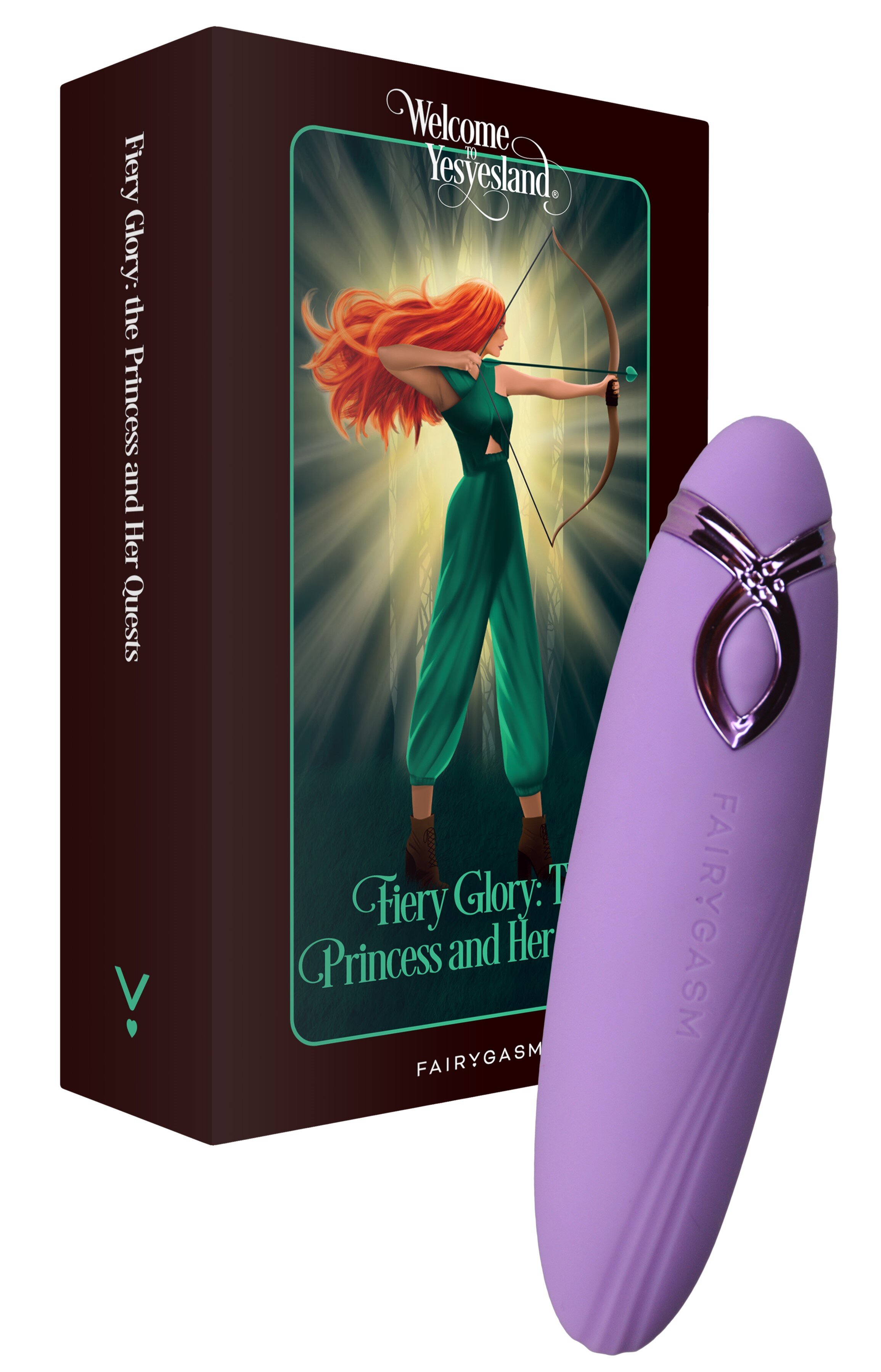 FairyGasm Vibrator PleasureArrow 9 Moduri Vibratii Silicon USB Mov 11.5 cm