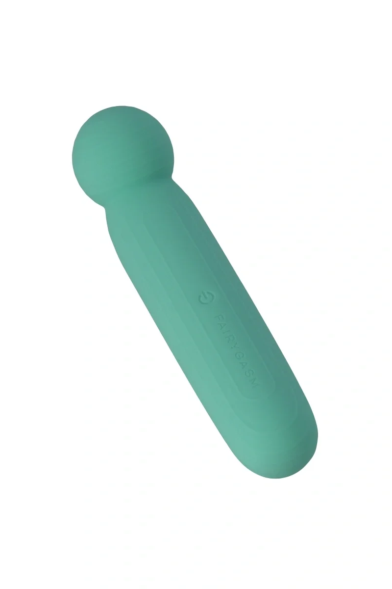 FairyGasm Vibrator Wand LustTree 10 Moduri Vibratii USB Verde 14.2 cm