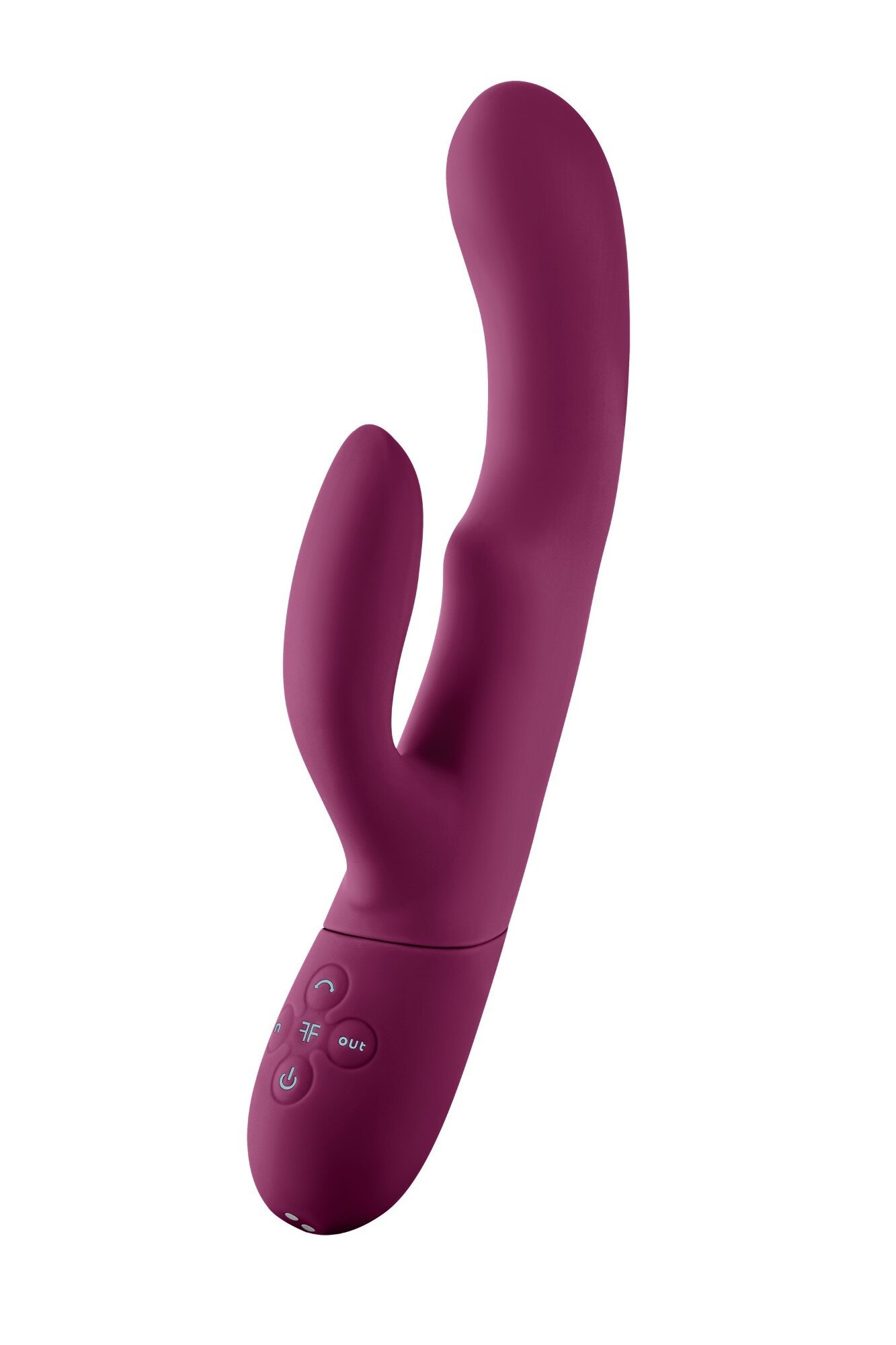 FemmeFunn Vibrator Balai Swaying Motion 12 Moduri Vibratii Silicon Premium USB Mov Inchis 23.1 cm