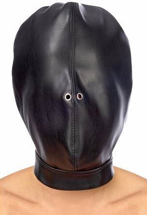 Fetish Tentation Masca BDSM Piele Ecologica Negru