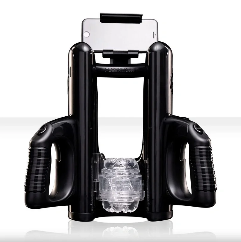 Fleshlight International SL Masturbator Automat Fleshlight Quickshot Launch 3+1 Moduri Impingere USB Negru