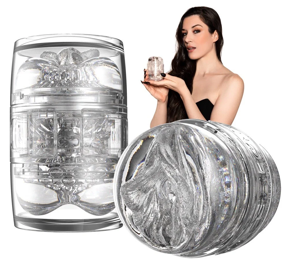Fleshlight International SL Masturbator Fleshlight Quickshot Stoya Pussy&Butt Transparent