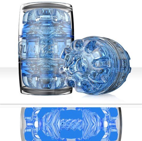 Fleshlight International SL Masturbator Fleshlight Quickshot Turbo Blue Ice